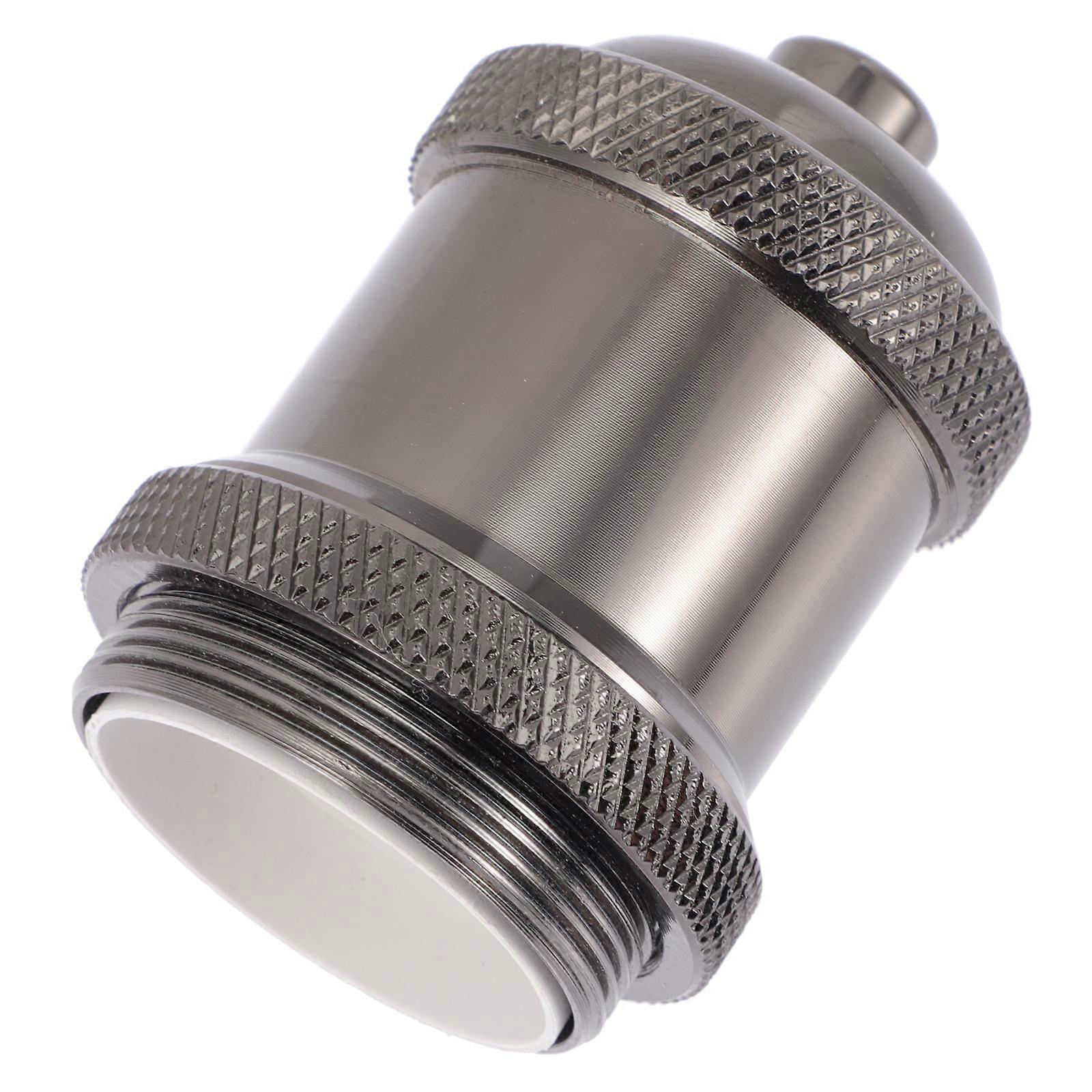 E27 Thread Lamp Holder Metal Light Bulb Base for Lamp Use