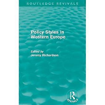 Politiske stiler i Vest-Europa (Routledge Revivals) (Routledge Revivals)