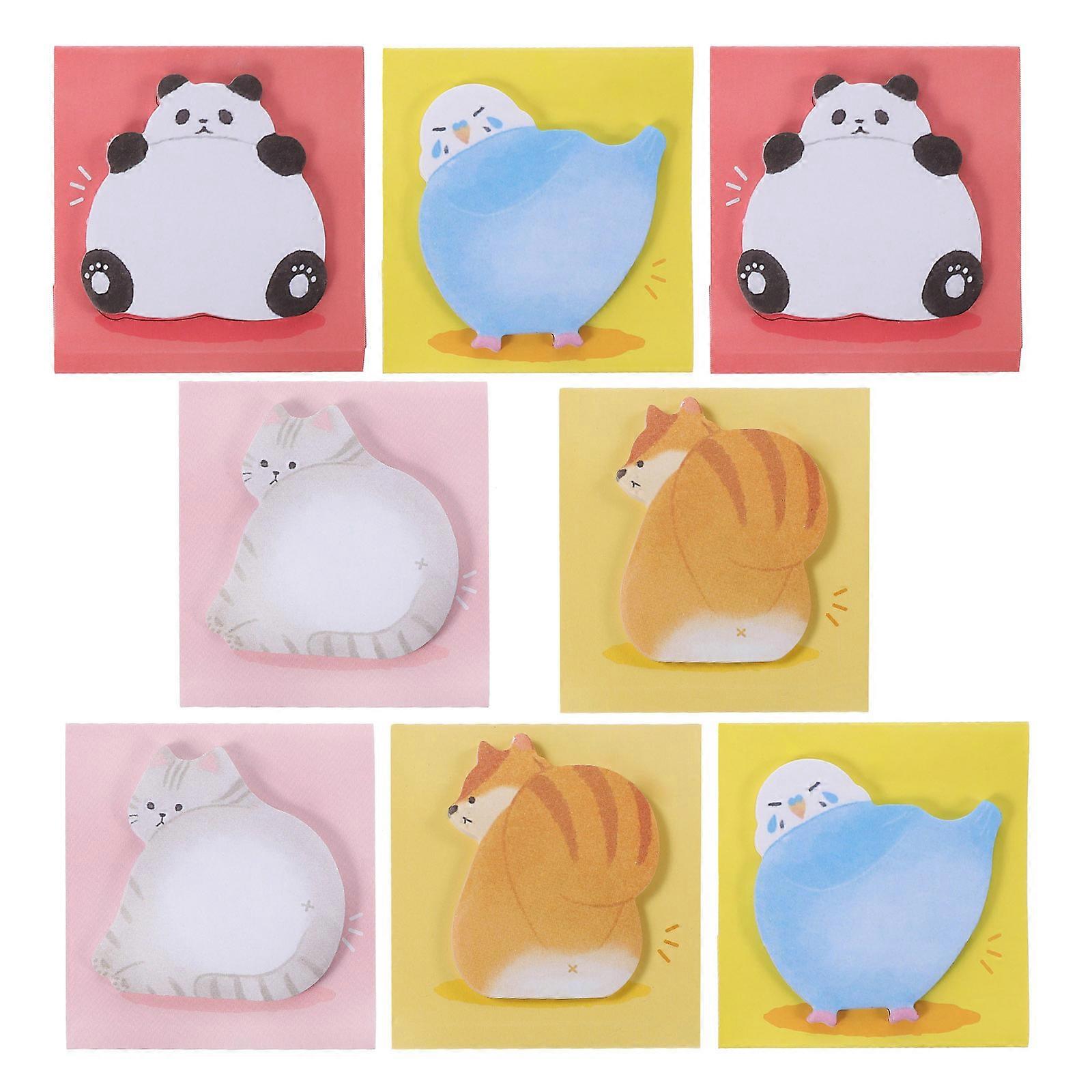 Animal Shape Self Adhesive Message Note for Note Marking 16Pcs