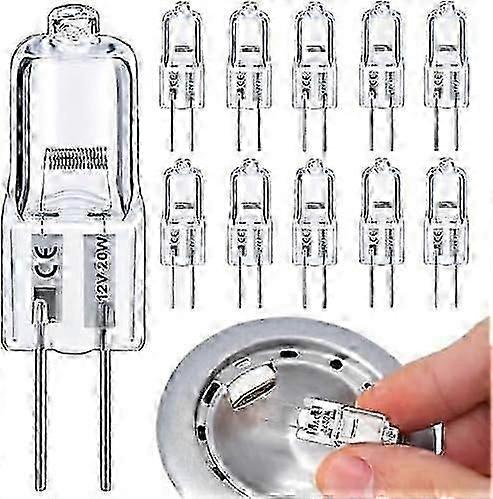 G4 Halogen Bulbs 10 Pack 20W Dimmable Warm White 2800K Edition 0228