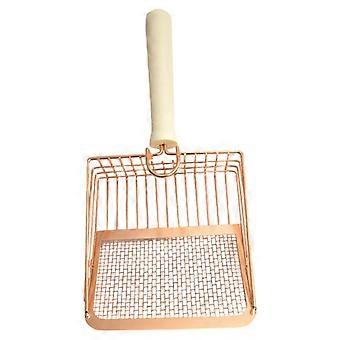 Stainless Steel Cat Litter Scoop Heavy Duty Ergonomic Grip Large Rust Resistant Metal Shovel