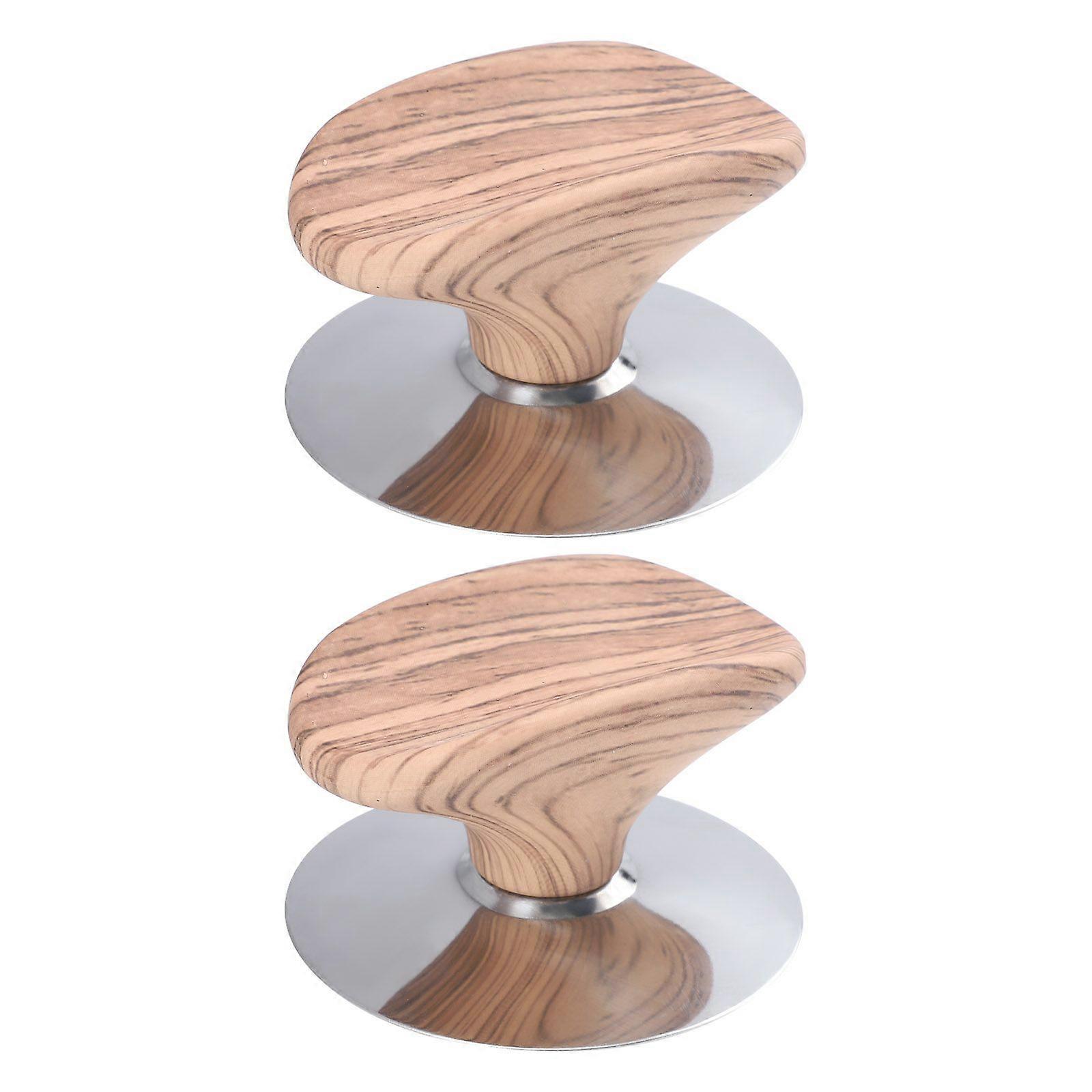 2Pcs Universal Kitchen Pot Cover Knobs Pot Lid Knobs Cookware Lid Replacement Knobs