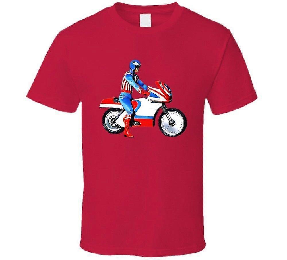Captain America Retro Tv T Shirt