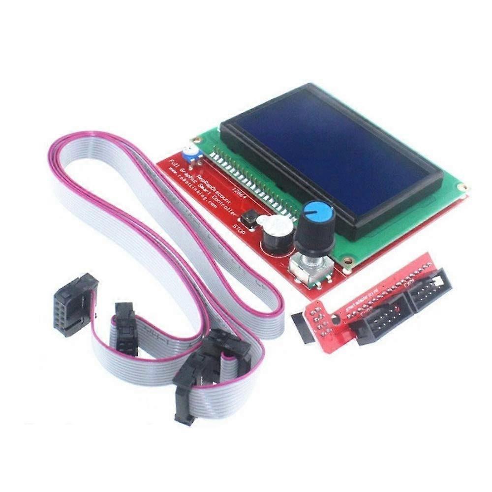 12864 LCD Display Controller with SD Card and Encoder for RepRap RAMPS 1.4 3D Printer