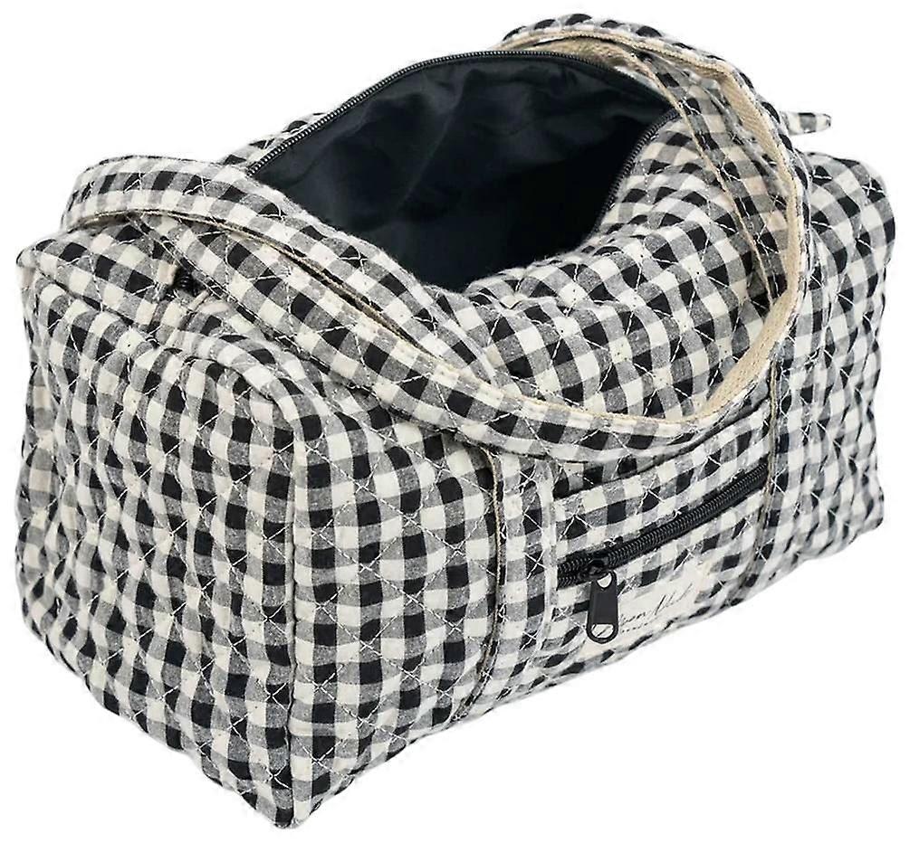 Moon Nude Classic Mini Duffel Bag - Black/White