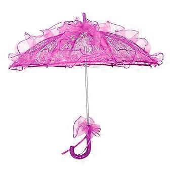 Wedding Umbrella Embroidery Umbrella for Decoration Use Lace Parasol Small