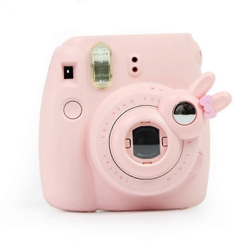 Rabbit Mirror for Instant Camera Function Pink