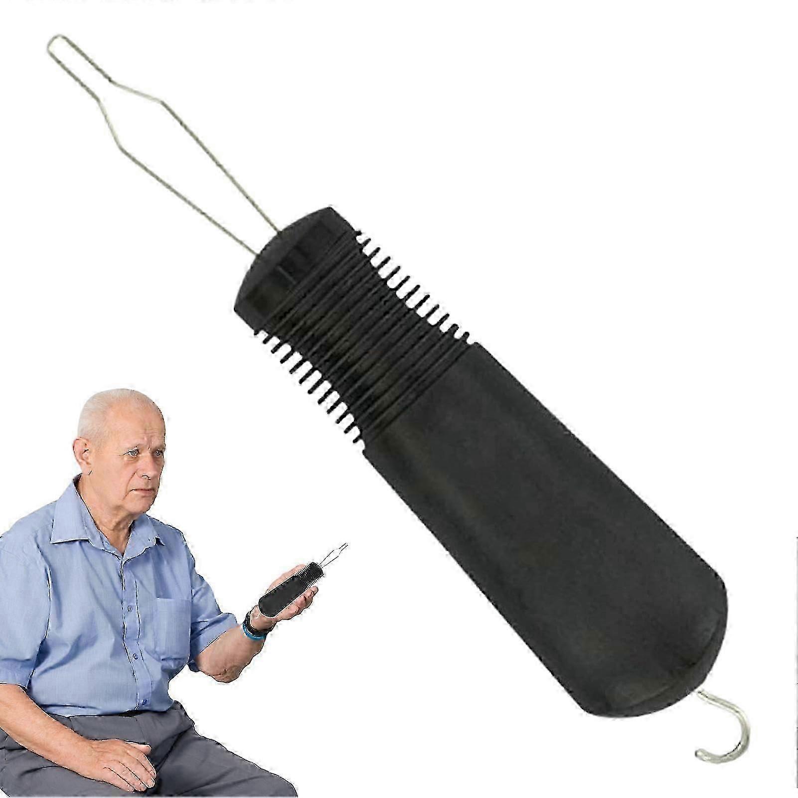 Button Hook For Seniors, One-Handed Button Hook And Zip Pull Aid, Weak Hands Button Closure Tool