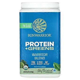 Sunwarrior, Warrior Blend, Protein + Greens, Naturel, 750 g