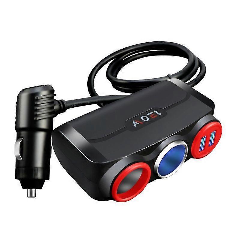 Car Cigarette Lighter Black Red
