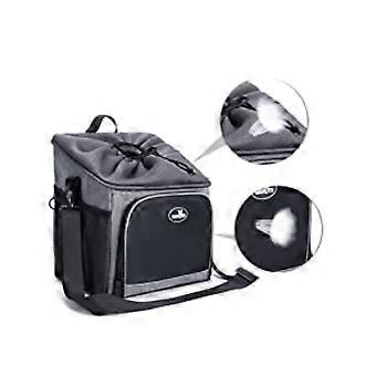 Wakytu dog bicycle basket Pet bicycle front shoulder backpack,suitable compatible with bicycle riding,foldable.Cat and small dog pet travel