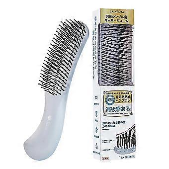 Sasayama Anti Static Hair Brush - Ergonomic Handle & Detangling
