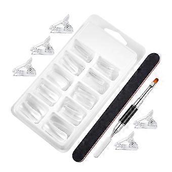 Manicure Extension Stencils Set Nail Art Mold Kit for Nail Art Use 1Set