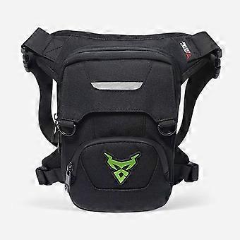 Svart Motorcykel Drop Ben Sidoväska Män Femail Motorcykel Väska Utomhus Casual Midja Väska Motorcykel Mobiltelefon Fanny Hip Bum Pack