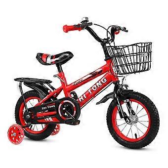 12/14/16 Inch Kinderen Fiets Jongens Meisjes Peuter Fiets Verstelbare Hoogte Kid Fiets met Afneembare Mand voor 2-7 Jaar Oud