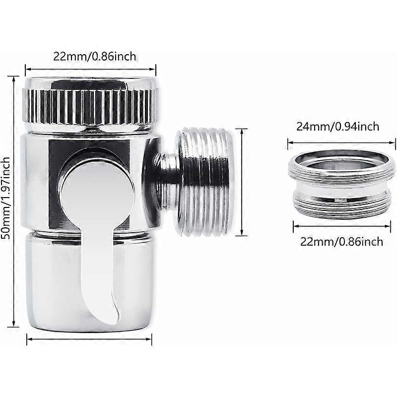 Way Distributor, Copper Shower Adapter Distributor Distributor Shower [MI]