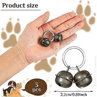 3 Juego Extra Loud Campanas De Gato Y Perro Pet Tracker Bells Campanas Para Collar Petu