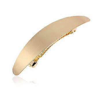 Strong Large Hair Clip Barrette Clip Vintage Style Metal Alloy Gold Silver Tone For Women Girls (gold)