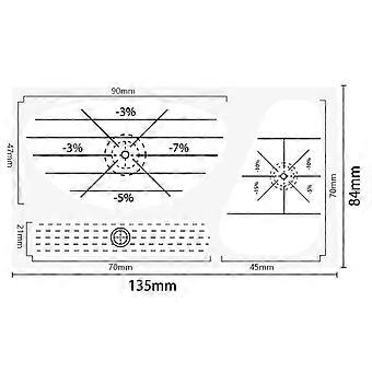 Autocollants de frappe de golf INF, 2 rouleaux de 10 feuilles, papier couché autocollant pour points de frappe, détachables, fer
