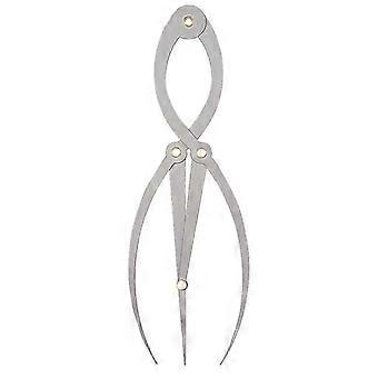 Stainless Steel Golden Mean Calipers Fibonacci Ruler for Eyebrow Art Work Design