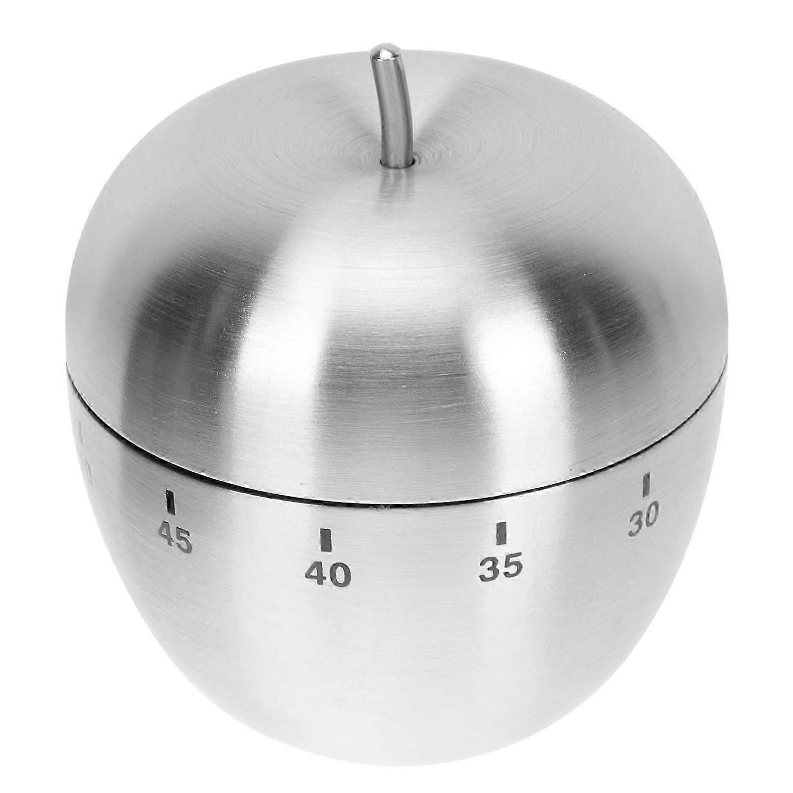 Metal Apple Shape Timer Practical Cooking Timer Portable Kitchen Time Reminder