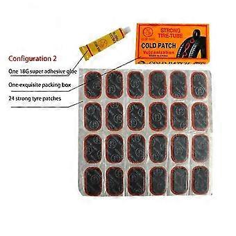 48 stuks Mountainbike Quick Tire Repair Tool Draagbare Band Repair Patch Stuur Lijm