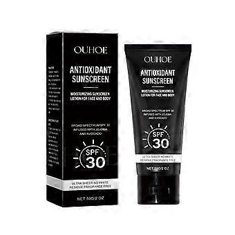 Face & Body Protection Cream with Aloe Vera and Titanium Dioxide  Lightweight Moisturizing Sunscreen (All Skin Types)