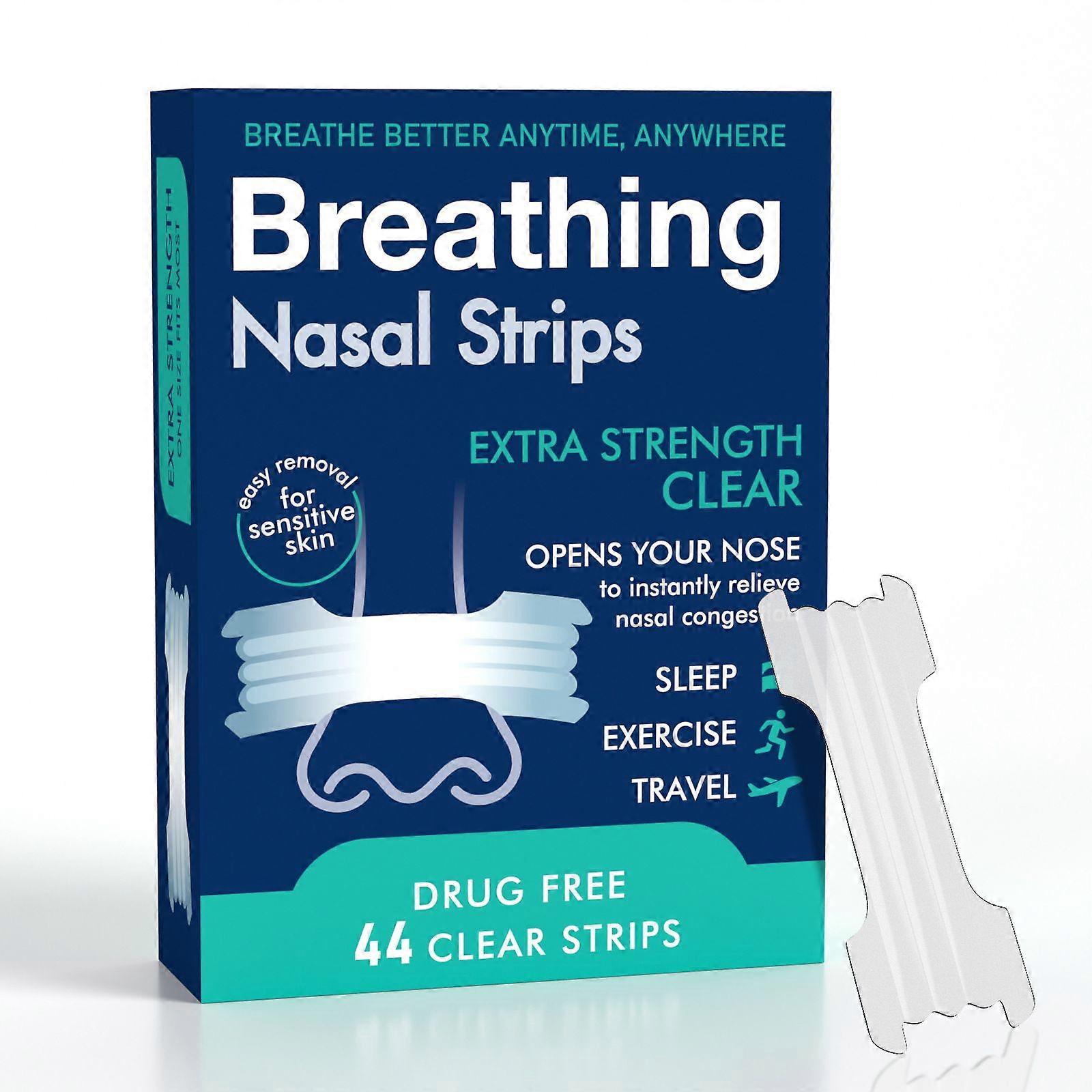 Snore-stopping patch, mouth-closing patch, enhanced adhesive nasal patch for ventilation