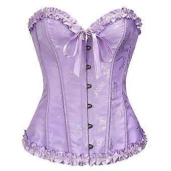 Body Shaping Corset High Elasticity Waist Shaper Postnatal Recovery Corset for Everyday Confidence Boost Purple M