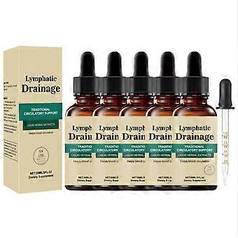1/2/3/4/5 Stück Anti-Cellulite-Lymphdrainage-Tropfen für Männer und Frauen zur Körperpflege