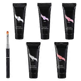 Nail Tips Gel Manicure Tools Resin Gel for Nail Use Including 5Pcs