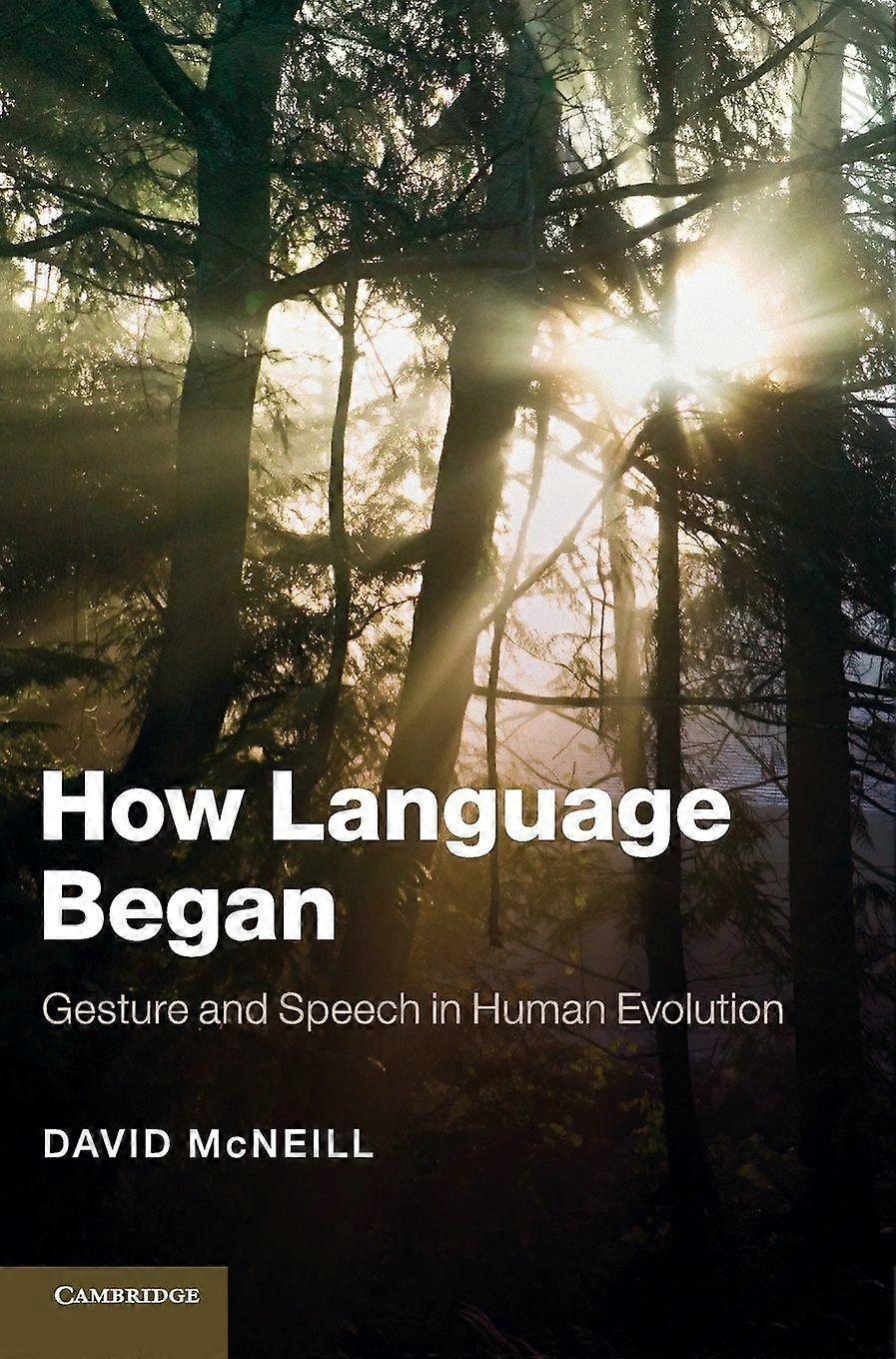 How language began gesture and speech in human evolution