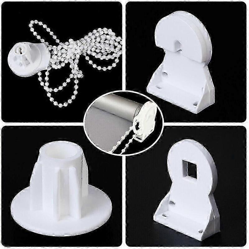 Roller Blind Installation Kit with Replacement Brackets and Chain