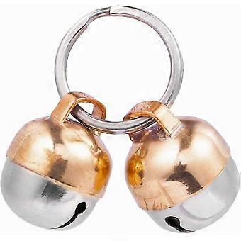 2 Extra Loud Cat & Dog Bells Pet Tracker Save Birds & Wildlife Luxury Handmade Copper (Small)-fdd
