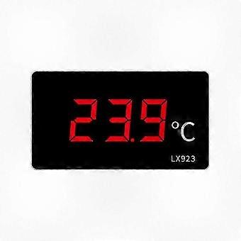 -- LED Display for Aquarium, Fish Tank, Outdoor Temperature Monitoring, Alarm Function Digital Pool Thermometer with Waterproof Sensor