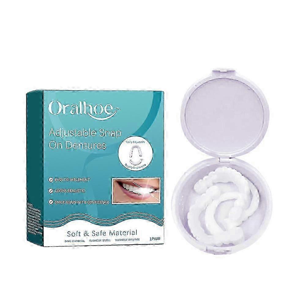 Natural Blending Snap-On Teeth Veneers