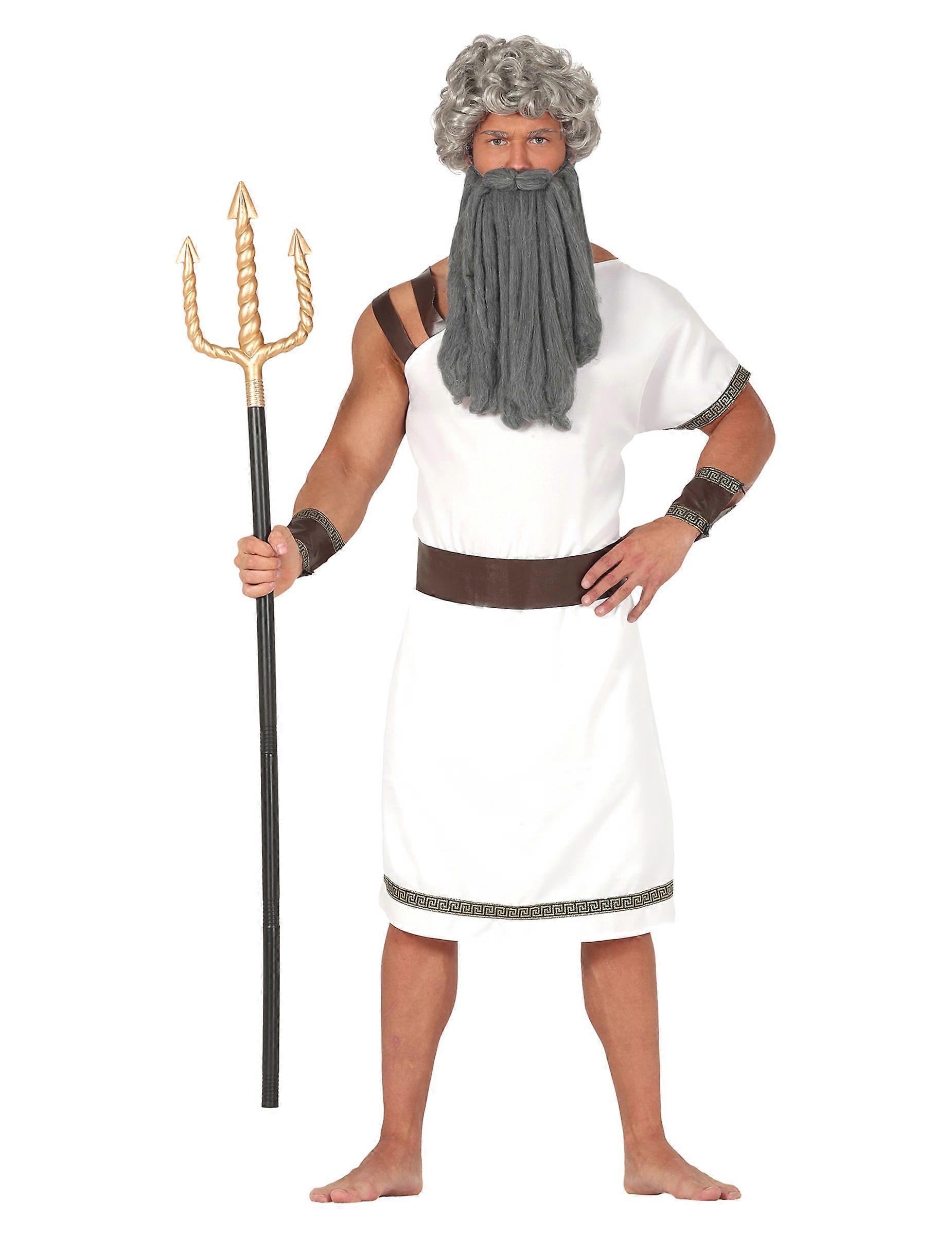 White Spartan costume for men