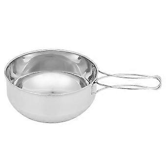 3Pcs Camping Cookware Pot and Bowl for Outdoor Use Cooking Supplies