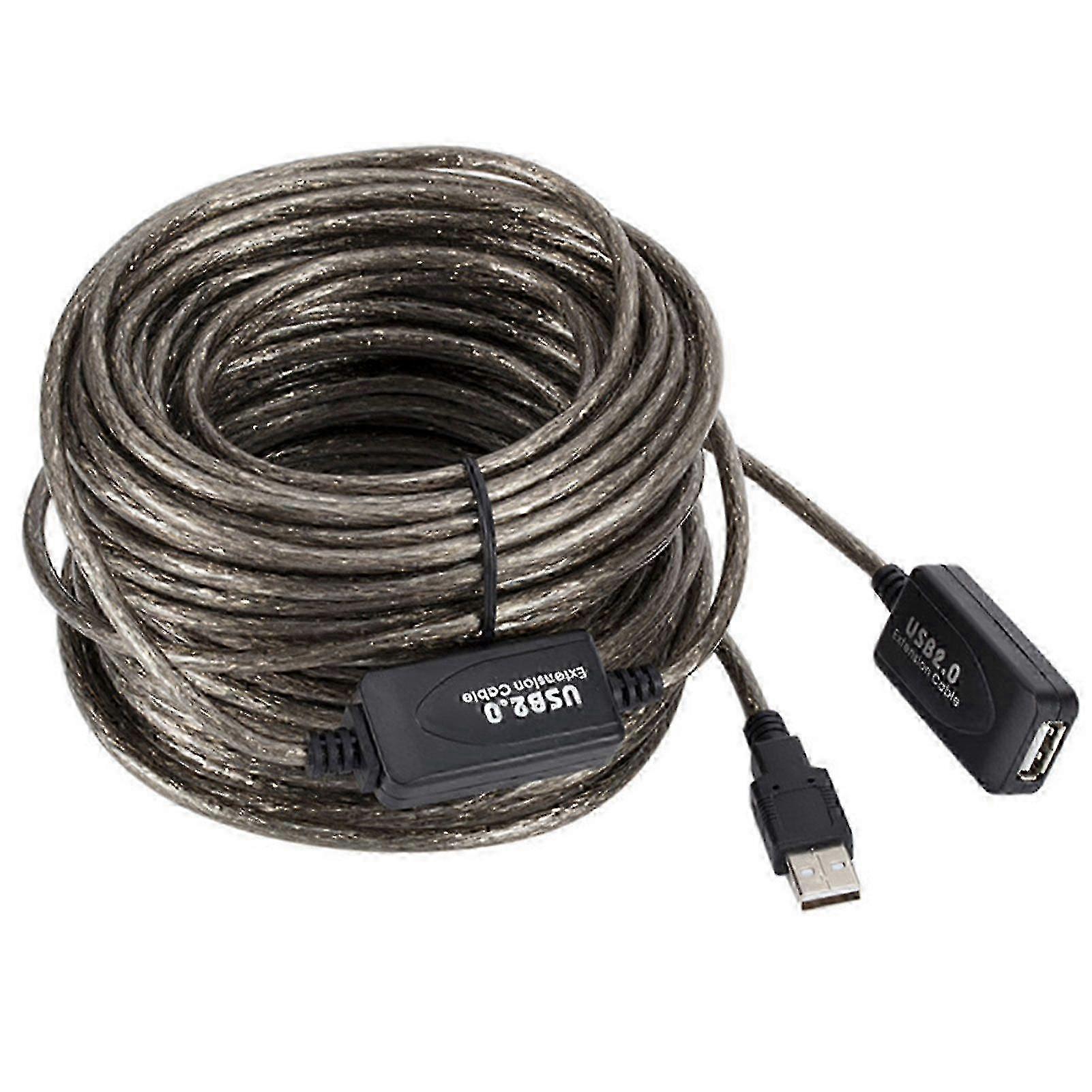20m Active USB 2.0 Extension Cable