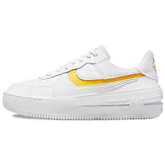 Nike Air Force 1 PLT.AF.ORM Weiß Gelb Ocker Damen DJ9946-102