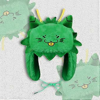 A Unisex Autumn/winter Cute Harajuku-style Hat with Embroidered Kitten Expressions, Side Star Embroidery, and a Unique Three-dimensional Design Featur
