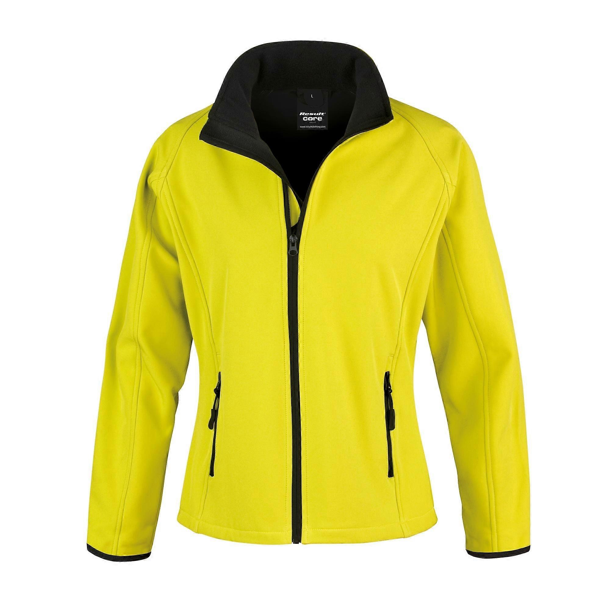 Result Womens/Ladies Core Printable Softshell Jacket