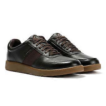 Scarpe da ginnastica Cole Haan Grand Crosscourt Gates in pelle color cioccolato fondente da uomo