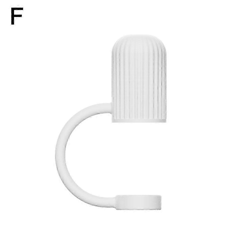 Reusable Silicone Straw Cap Leak-Proof
