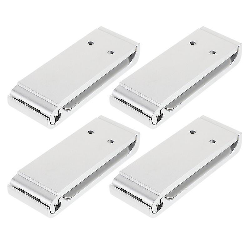 8.2X7.9x3cm Argento Retail Display Puntelli & Modelli 4 set Semplice Supporto per cuffie Cuffie in lega di alluminio