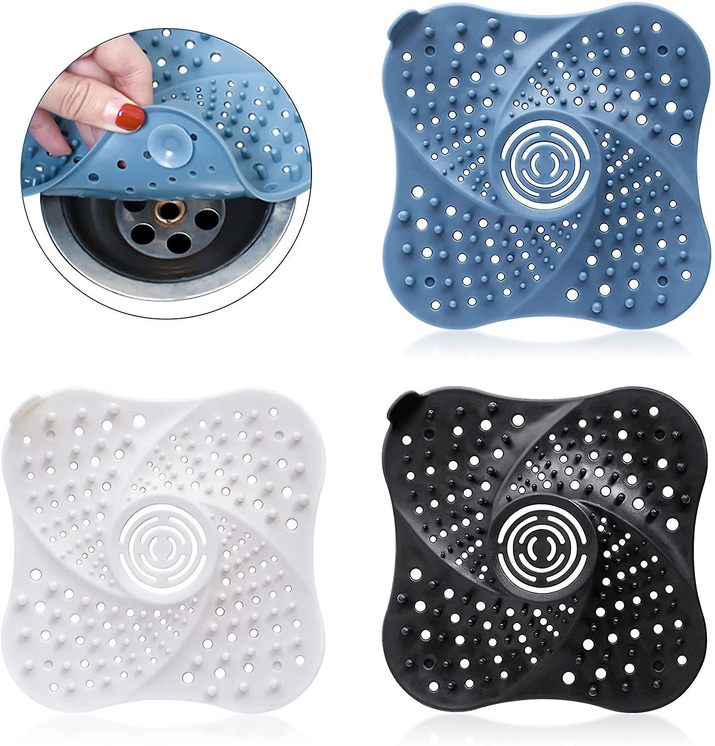 Durable silicone shower cap, easy to install and clean, for 3 piece bathroom