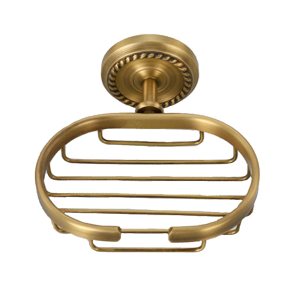 Wall Mounted Bathroom Soap Dish Rack Soap Holder Solid Brass Soap Holder