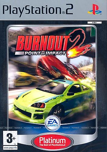 Burnout 2 Platinum (PS2) - PAL - New & Sealed