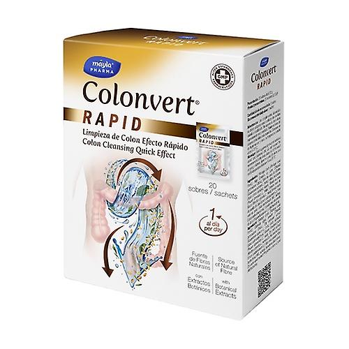 Colonvert rapid colon and intestinal transit 20 packets
