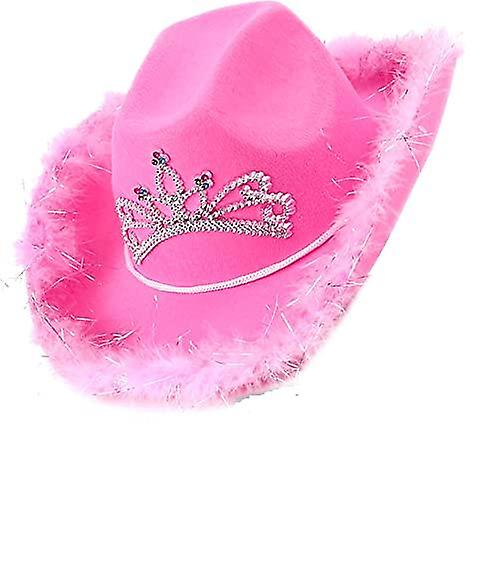 Western Cowboy Hat With Crown